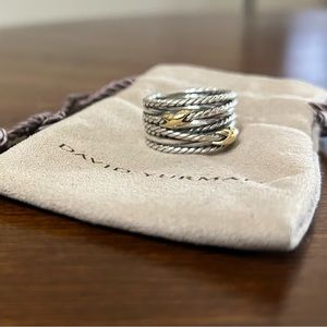David Yurman X crossover ring